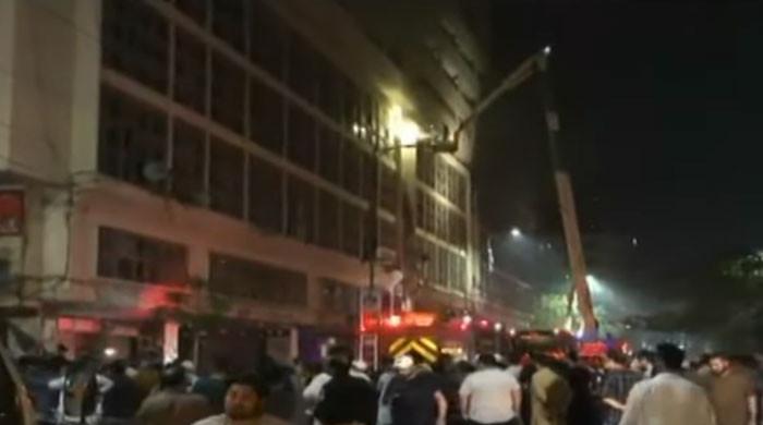 Karachi shopping centre fire brought under control