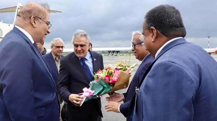 FM Ishaq Dar reaches Bangladesh, marking first high-level visit in 13 years