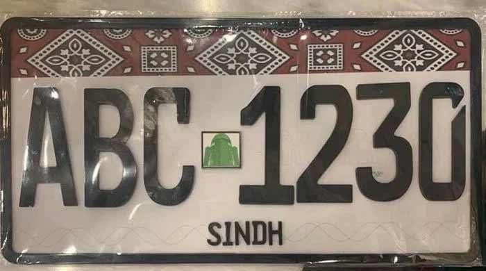 Sindh extends deadline for Ajrak-themed number plate